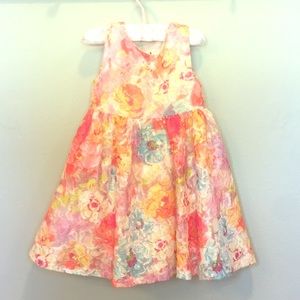Rare Editions 3T floral dress